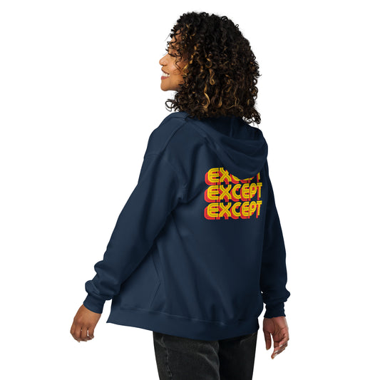 TX's Unisex heavy blend zip hoodie